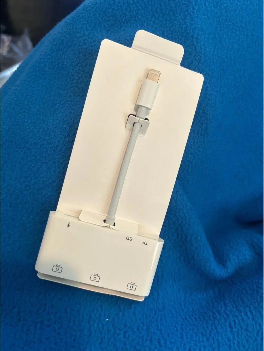 C481 adapter for iPhone card reader camera